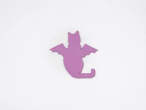 Halloween Cat with Bat Wings Cookie Cutter