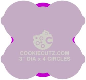Versatile 3 Multi-Purpose Cookie Cutter with Full Pusher