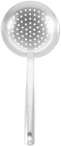 PRETYZOOM Aluminum Food Strainer Spoon for Dumplings and Pasta