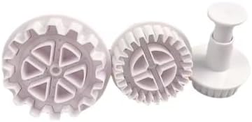 Steampunk Gear Cookie Cutters Set of 3
