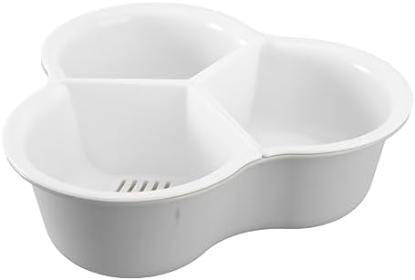 Double-Layer Kitchen Colander with Storage Compartment Gradient