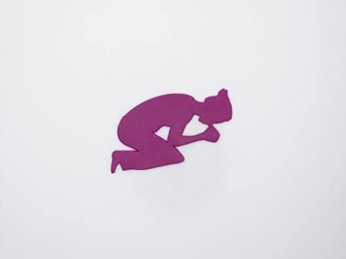 Elegant Woman Praying Cookie Cutter