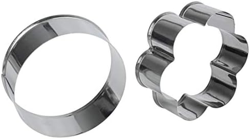 Stainless Steel Baking Tools - Heart Shaped Cookie Cutters for Adults Kids