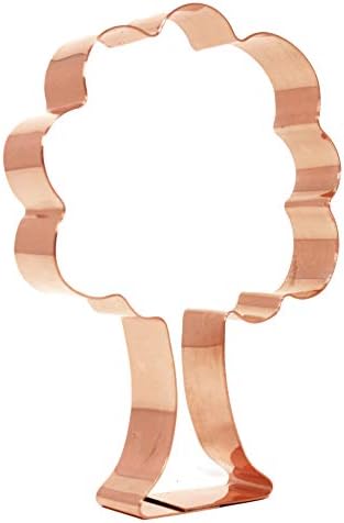 The Fussy Pup Oak Tree Cookie Cutter 5 in Copper