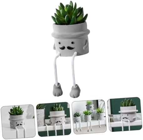 PrettyZoom 1PC Simulated Hanging Leg Green Plant Decor