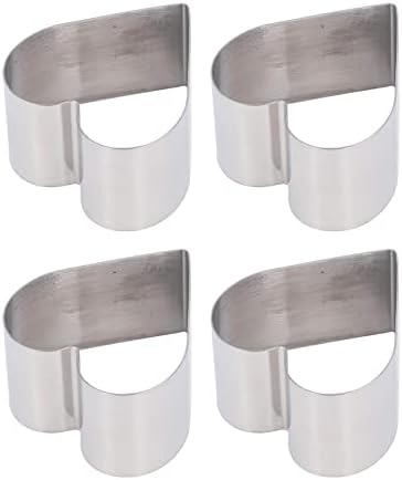 Stainless Steel 4-Piece Cake Baking Cutter Set with Lid