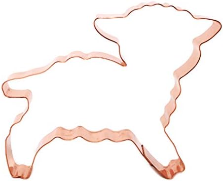 Sheep Leaping Lamb Cookie Cutter 475 inches