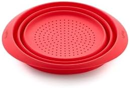 Compact Silicone Colander for Kitchen