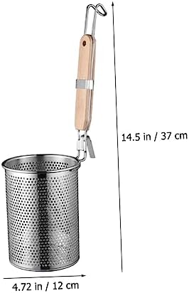 Stainless Steel Fine Mesh Strainer for Pasta and Vegetables 12CM