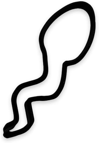 Sperm Cookie Cutter Easy to Push in USA