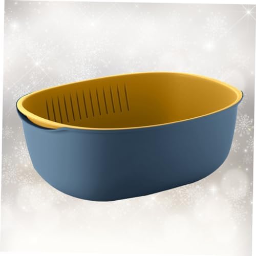 Double-Layer Fruit Washing Bowl