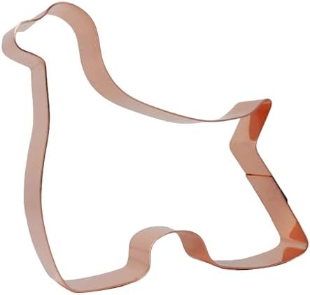 Cocker Spaniel Cookie Cutter Handcrafted in USA Copper