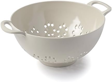 Zeal Premium ColanderSleek Effective Melamine Strainer for Cooking Cleaning Lightweight Durable