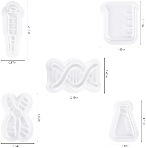 5-Piece Medical-Themed Nursing Cookie Cutters Set