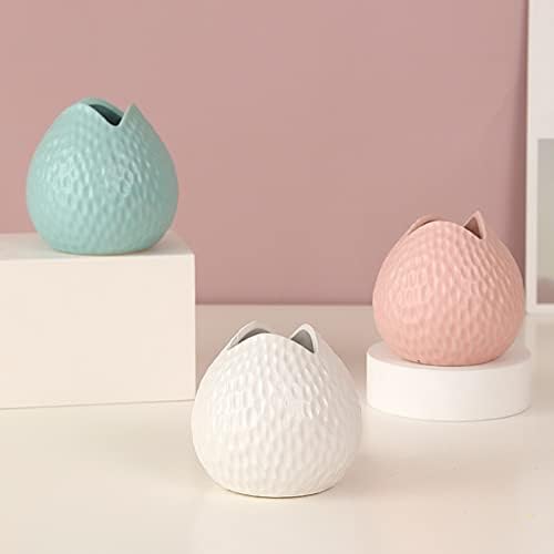 DCYEQRQ Fake Flowers Vase Durable Decor for Home