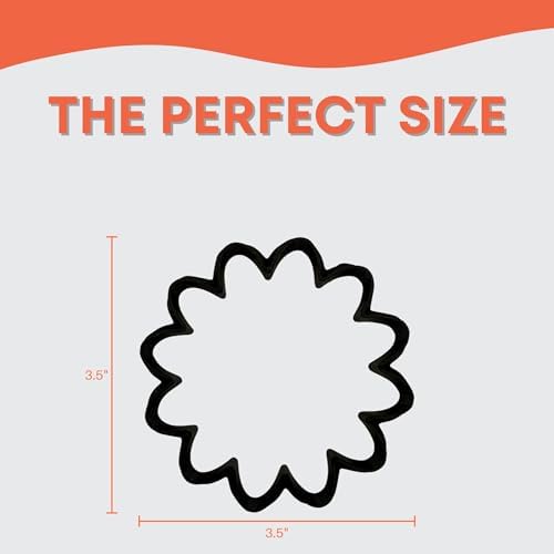 Bundle of Fun Daisy Flower Cookie Cutter - Easy to Push Design