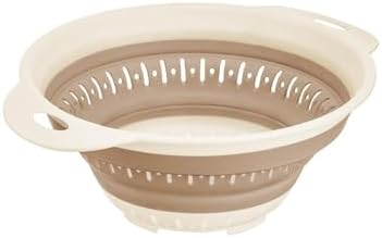 Collapsible Colander Set for Kitchen Use
