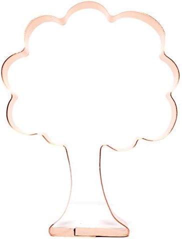 The Fussy Pup Oak Tree Cookie Cutter 5 in Copper