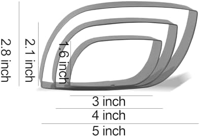 3-Piece Modern Plaque Cookie Cutter Set