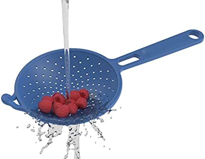 Cambridge Silversmiths Robert Irvine 2-in-1 Collapsible Colander Blue