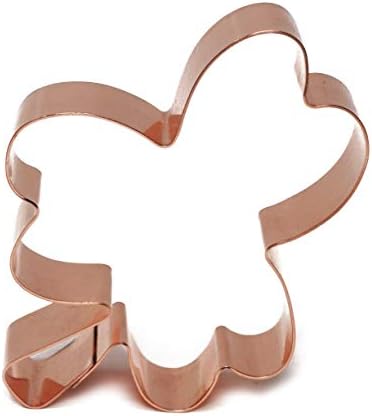 Fussy Pup Shamrock Cookie Cutter 4 in Copper