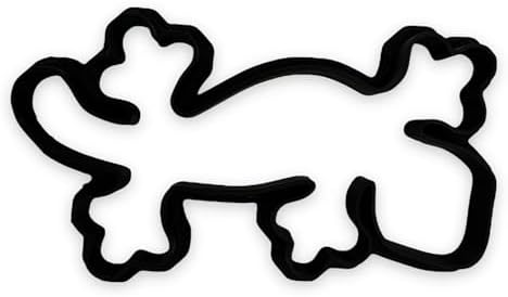 Bundle of Fun Lizard Gecko Cookie Cutter Set