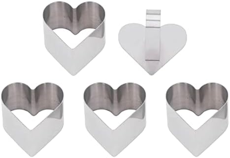 Stainless Steel 4-Piece Cake Baking Cutter Set with Lid