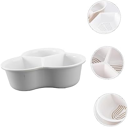 Double-Layer Kitchen Colander with Storage Compartment Gradient