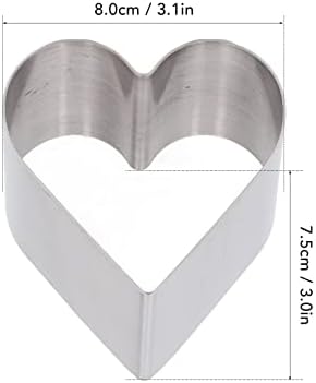 Stainless Steel 4-Piece Cake Baking Cutter Set with Lid