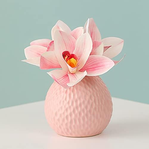 DCYEQRQ Fake Flowers Vase Durable Decor for Home