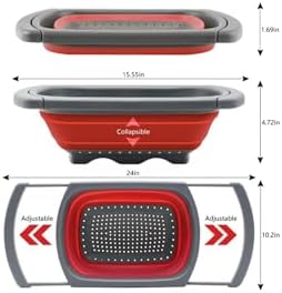 Collapsible Kitchen Colander by SKY35