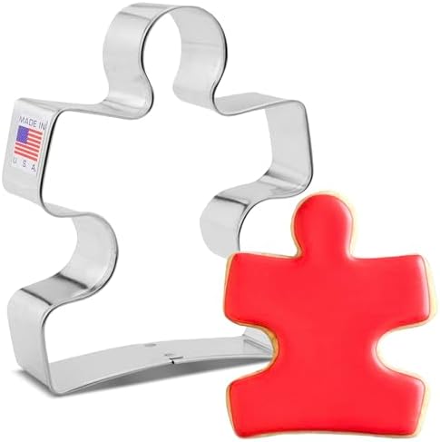 Puzzle Piece Cookie Cutter 425 Made in USA