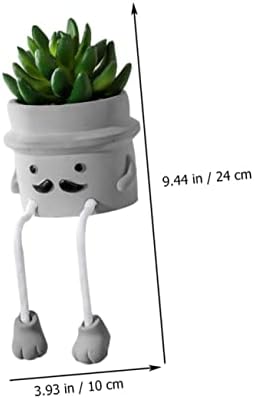 PrettyZoom 1PC Simulated Hanging Leg Green Plant Decor