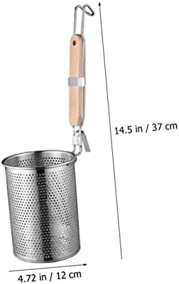 Stainless Steel Colander Basket for Noodle Straining