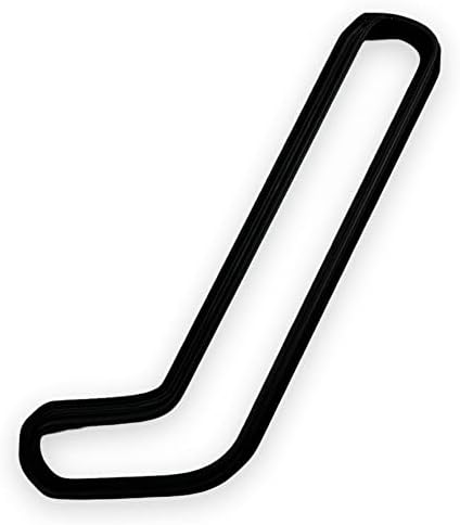 Hockey Stick Cookie Cutter with Easy to Push Design 4 inch