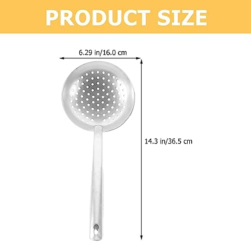GANAZONO 5-Piece Stainless Steel Colander Set Ergonomic Design