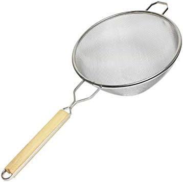 Quick-Strain 10-inch Stainless Steel Mesh Strainer by Thunder Group
