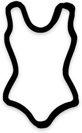 Leotard Cookie Cutter Easy Push Design Baking Tool Oven Safe Made in USA