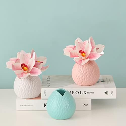 DCYEQRQ Fake Flowers Vase Durable Decor for Home