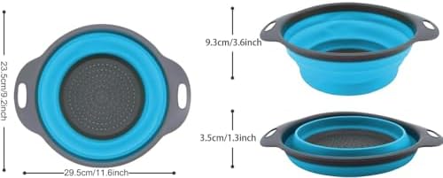 VIP Home Essentials collided silicone colander