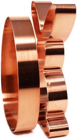 Easter Cookie Cutter Pair Bunny Egg Solid Copper Heavy Duty Eco-Friendly