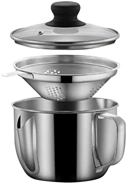 Stainless Steel Fat Separator for Kitchen Use
