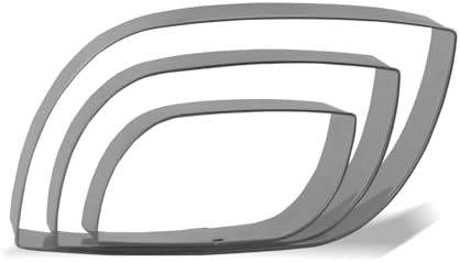 3-Piece Modern Plaque Cookie Cutter Set