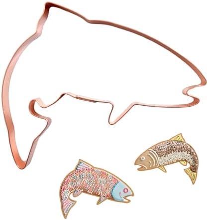 Fussy Pup Trout Cookie Cutter 45 x 4 in
