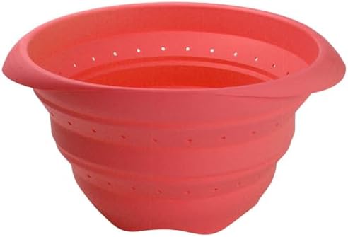 Compact Silicone Colander for Kitchen