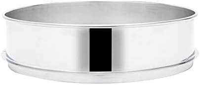 Sturdy 12-Inch Sifter Strainer with 3mm Mesh Durable for Commercial Use