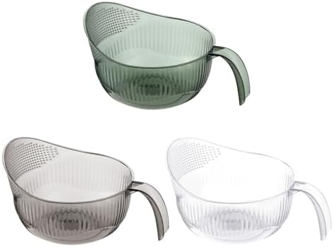 Leyile Functional Rice Washing Colander Efficient Drain Basket