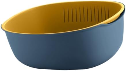 Double-Layer Fruit Washing Bowl