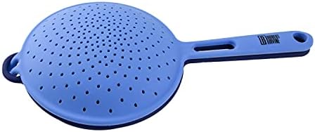 Cambridge Silversmiths Robert Irvine 2-in-1 Collapsible Colander Blue