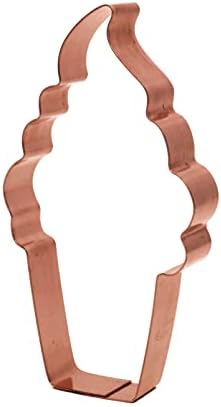 Ice Cream Cone Cookie Cutter 5 Inches Handmade USA